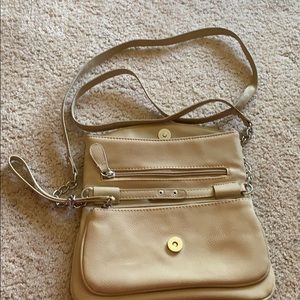 Beige/Tan racelet/purse
